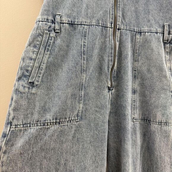 Splendid Erika Denim Jumpsuit size XL 💛 - Picture 8 of 13